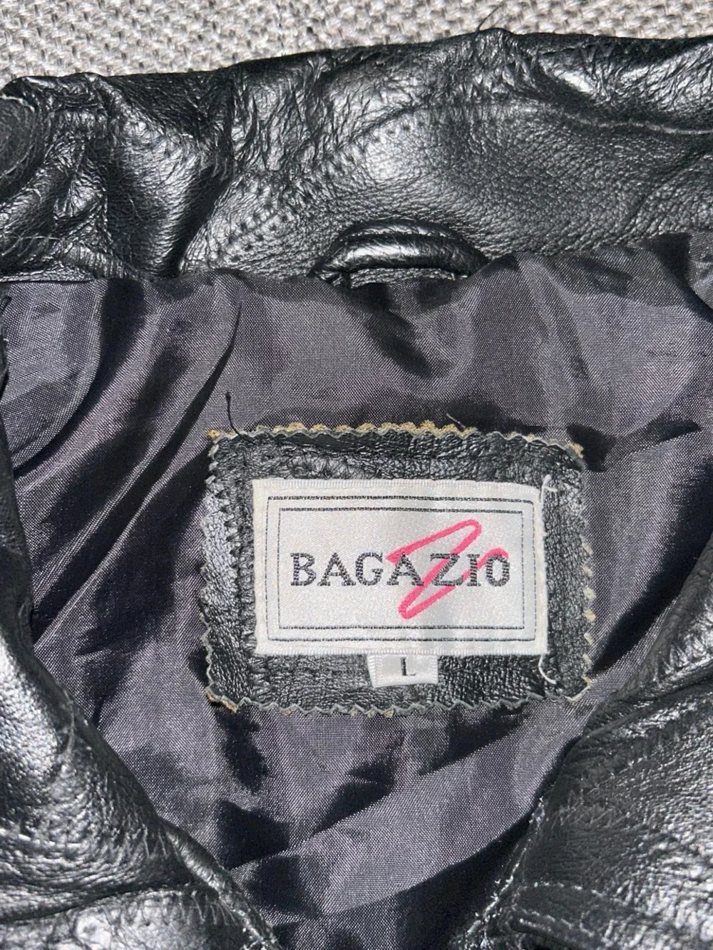 Rare 80s Black Bomber-Style Genuine Leather Jacket - Unbranded